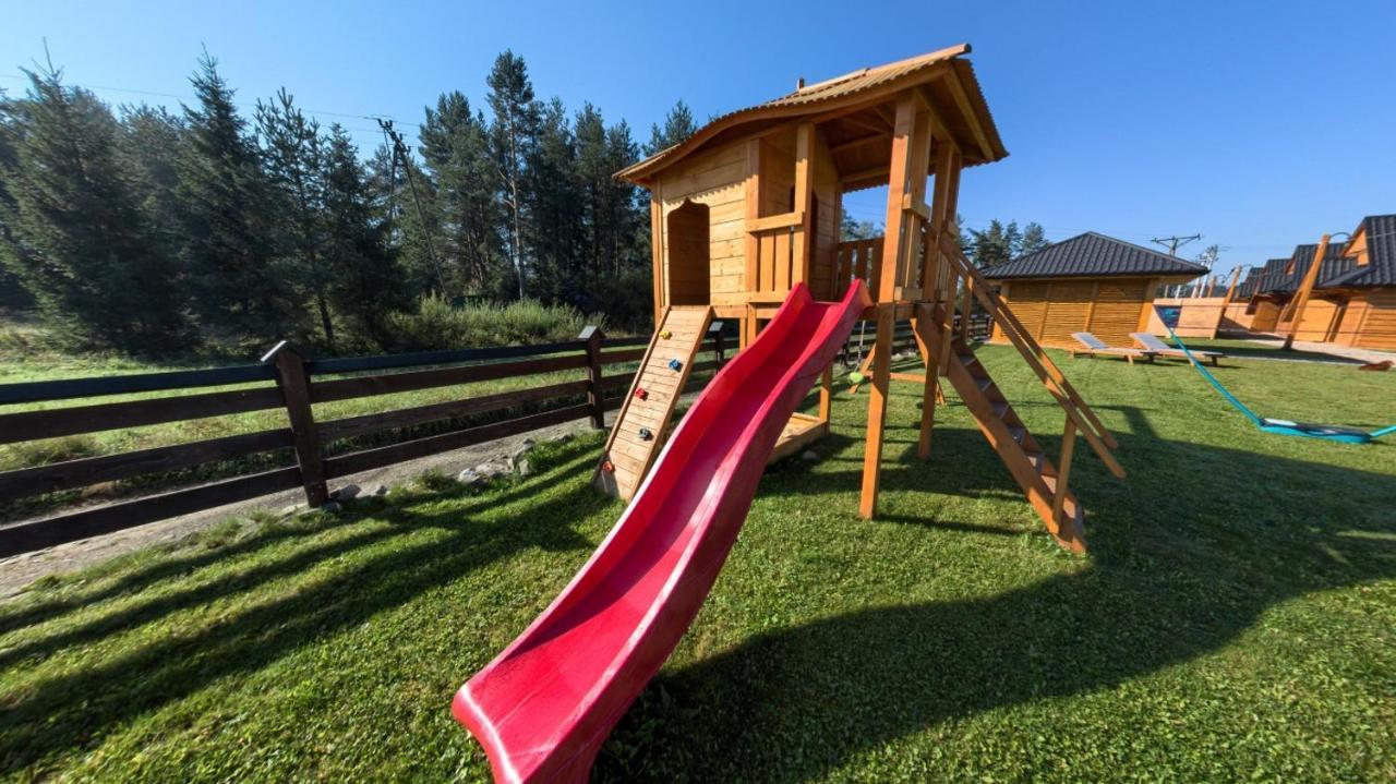 Domki Nad Jeziorem Czorsztynskim Debno  Exteriör bild